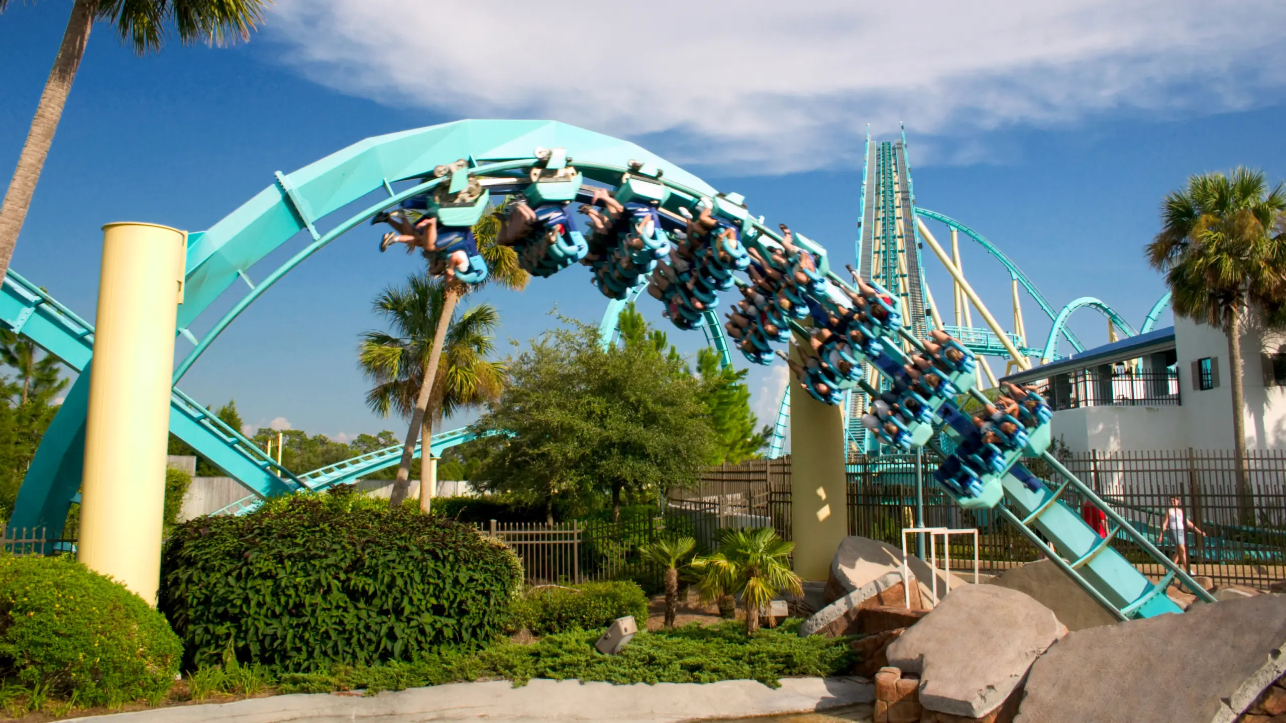 Montanha-russa Kraken no SeaWorld Orlando