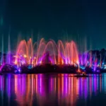 Guests visiting EPCOT can enjoy a brand new nighttime spectacular, “Luminous The Symphony of Us,” which shines a light on the shared experiences that connect people across the globe. With a dazzling display of fireworks, fountains and lights, the show features two original songs plus new arrangements of iconic Disney hits that enliven the story. (Matt Stroshane, Photographer)