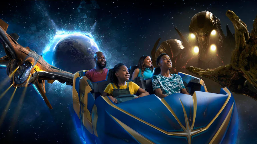Guardians of the Galaxy: Cosmic Rewind no Epcot da Disney Orlando