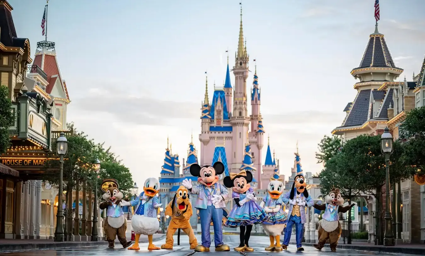 Parque Disney Magic Kingdom em Orlando