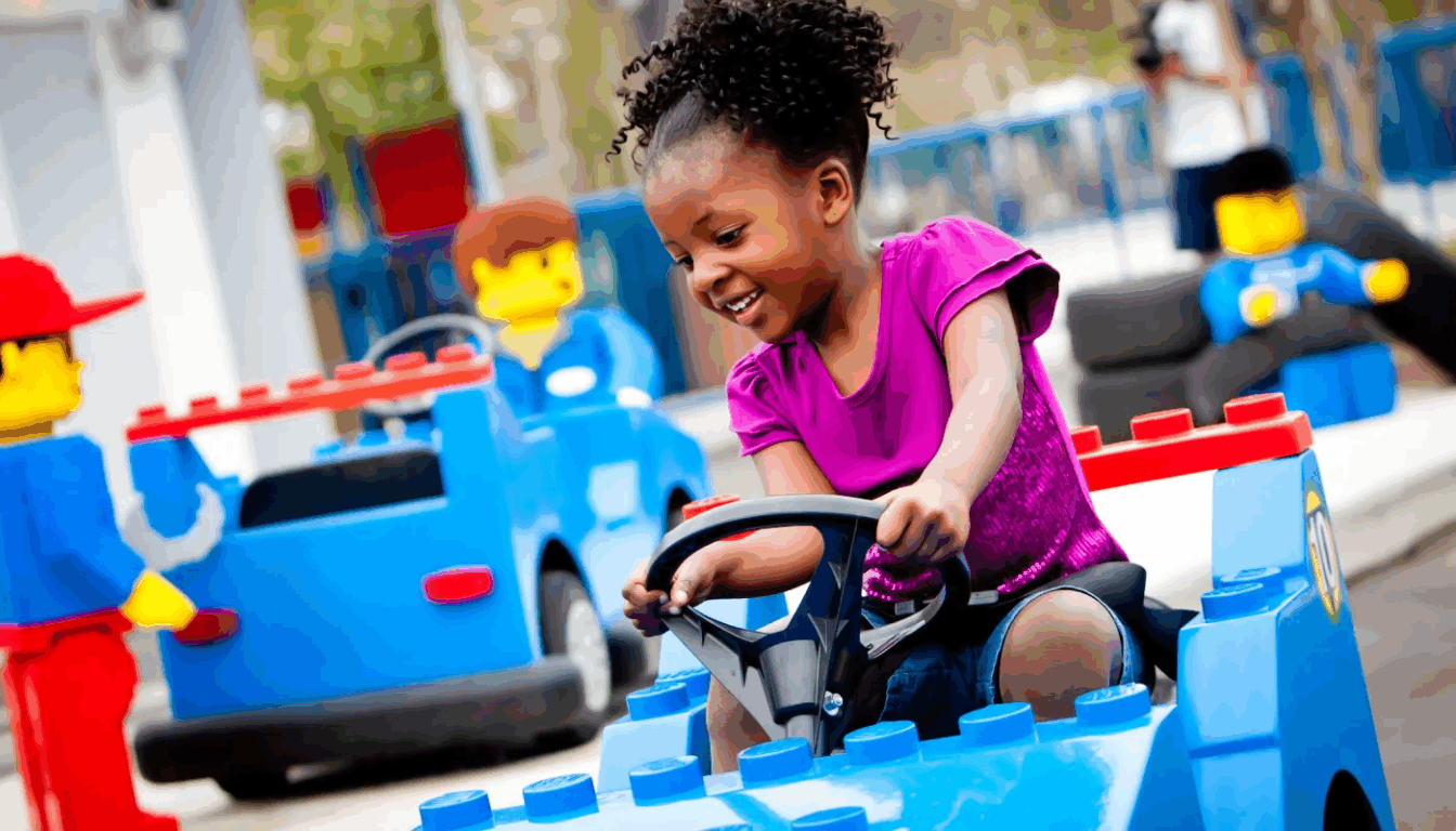 Jr Driving School no Legoland Florida